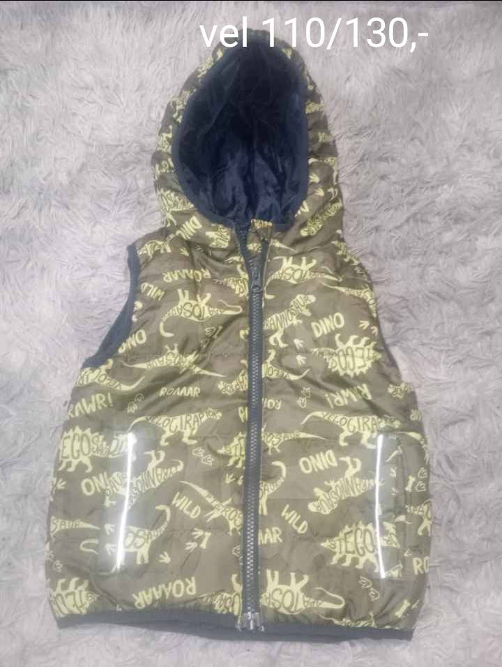 Klučičí vesta a bunda 104-110 - 2