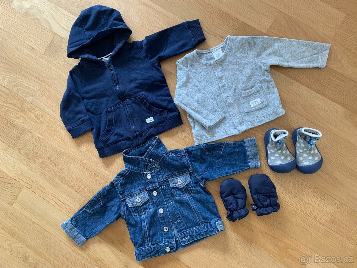 Mikiny, džínová bundička, capáčky - 56 - 2