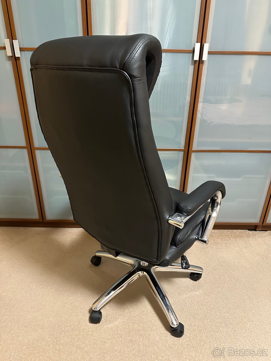 🪑 Nabízím k prodeji: Kožené kancelářské křeslo B2B Partner - 2