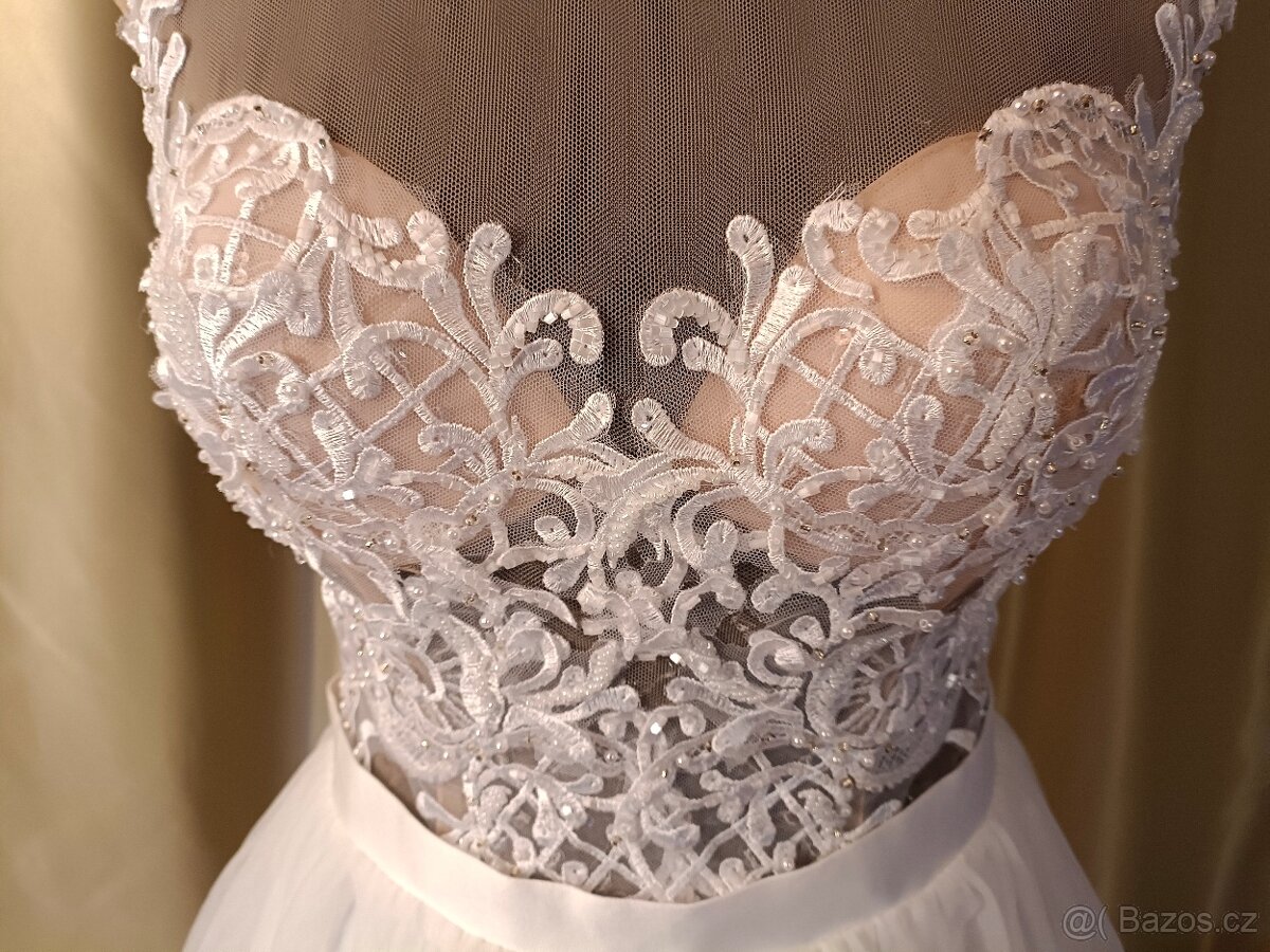 Svatební šaty vel.38 - 2