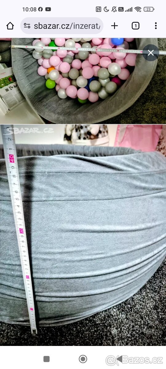 Dětský bazének s míčky - 2