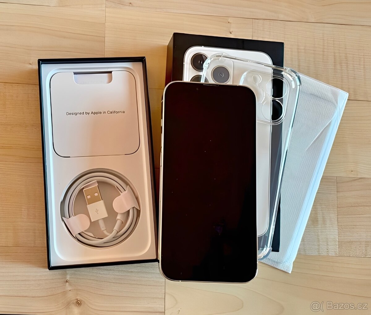 iPhone 13 Pro Max Stříbrná BATERIE 100% TOP - 2