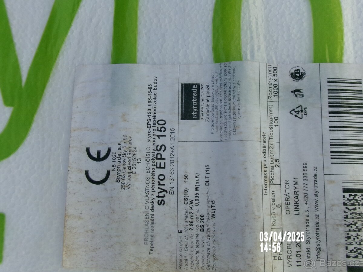 Prodám polystyren - 2