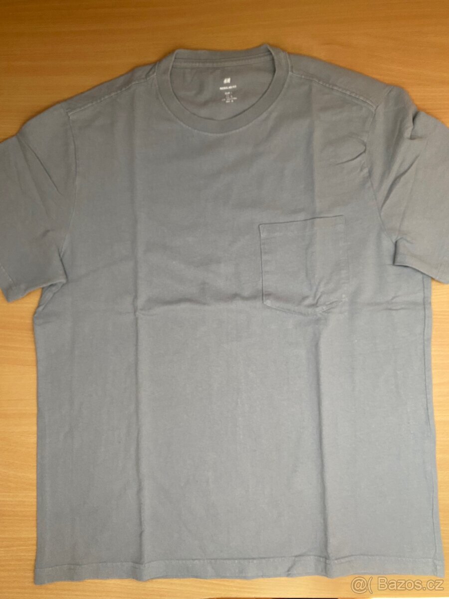 Tričko HM vel. L Šedé Top Stav - 2