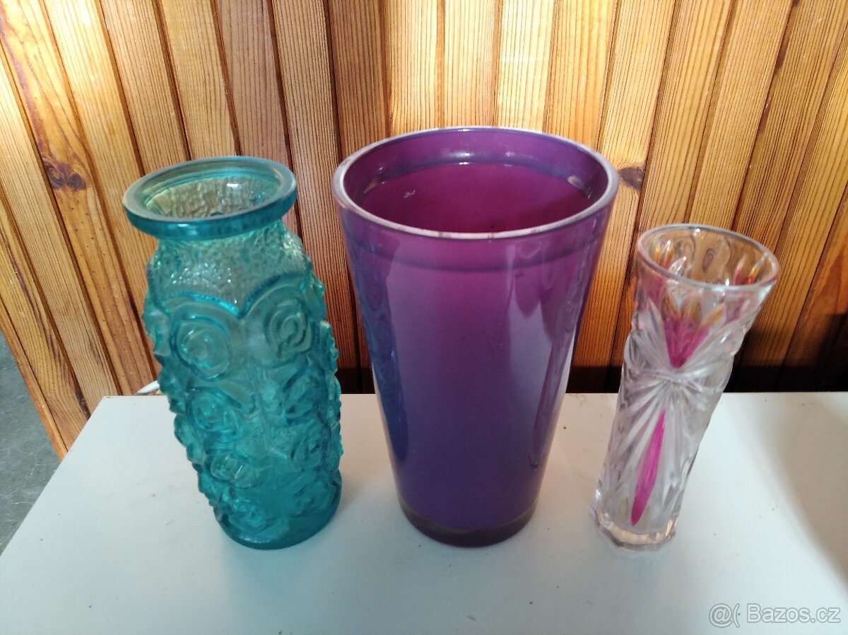 Sklenene vazy - 2