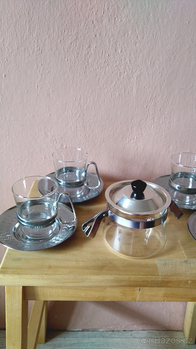 Čajový servis retro "Čajka" - 2