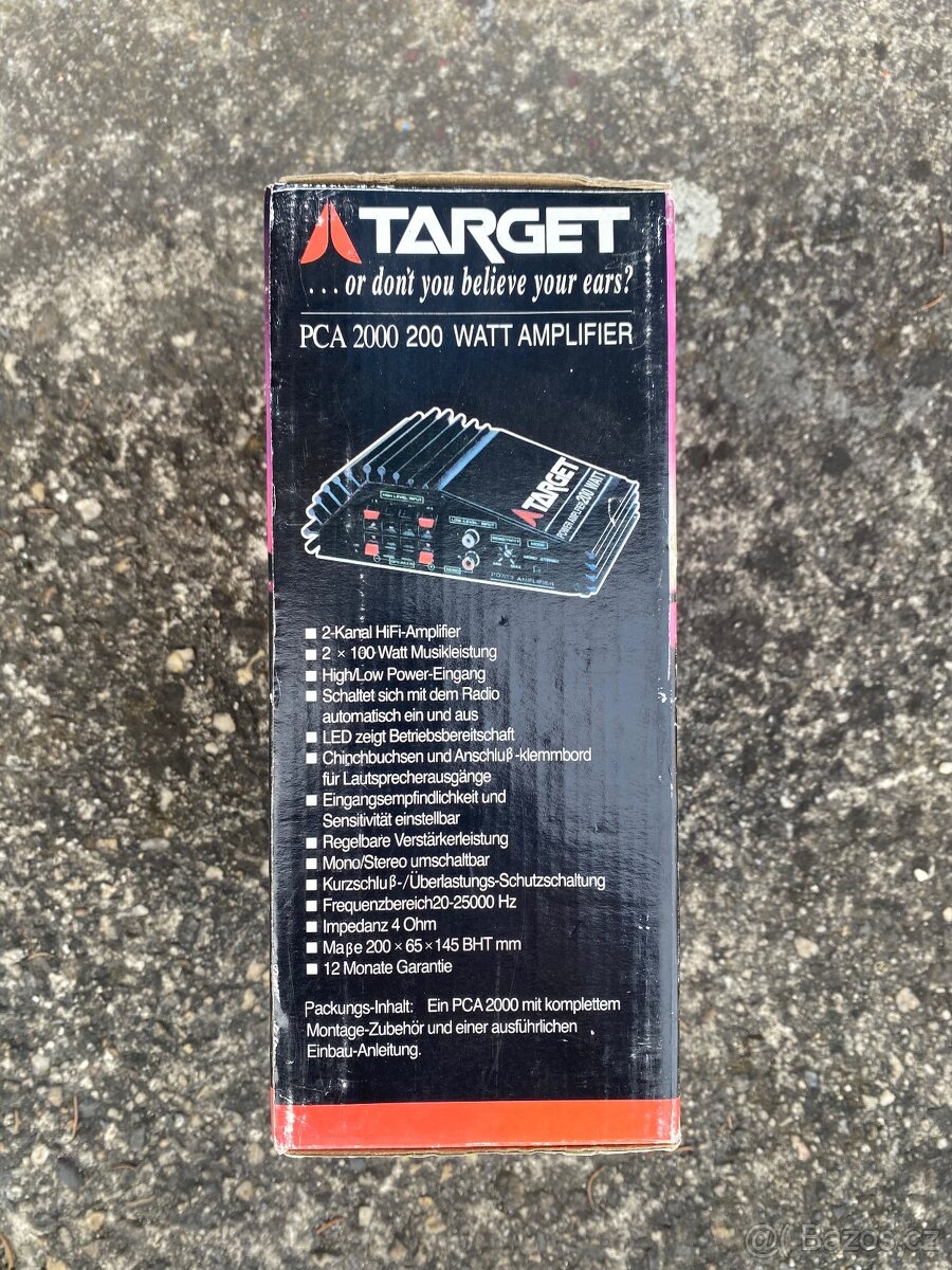 Zesilovač TARGET - 2