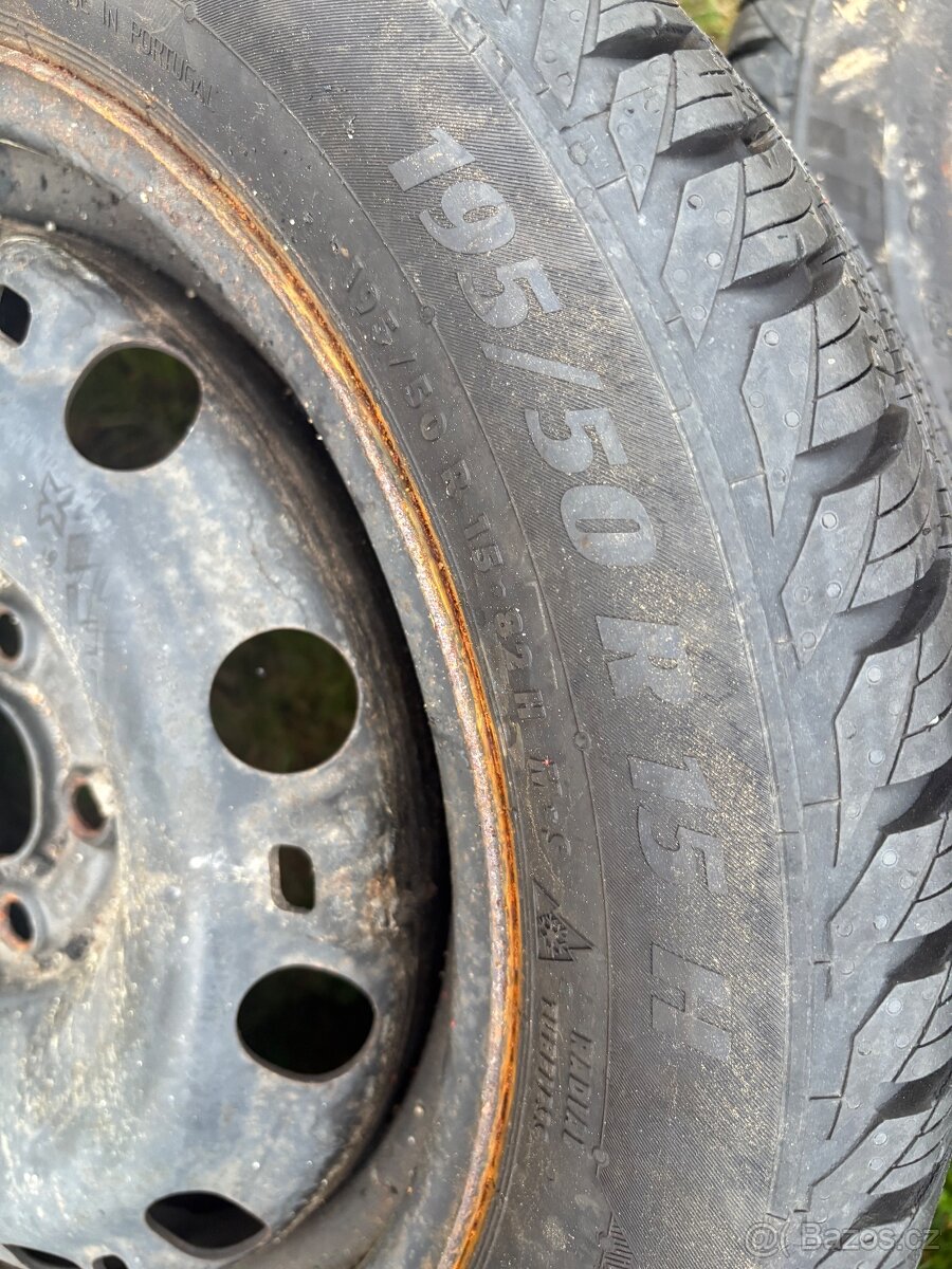 Prodám kola 195/50 R15 - 2