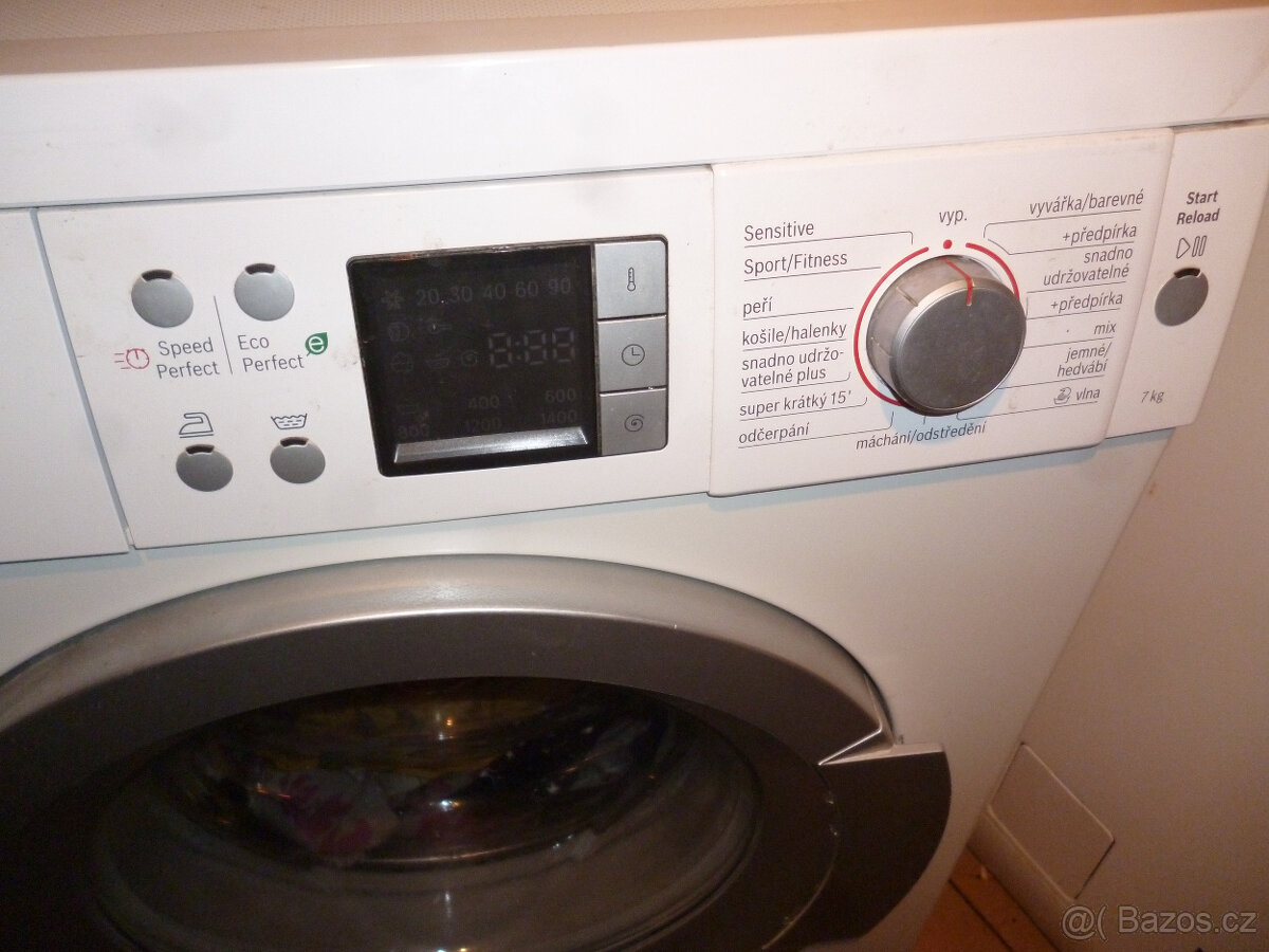 pračka bosch na 7kg, 1200 ot. - 2