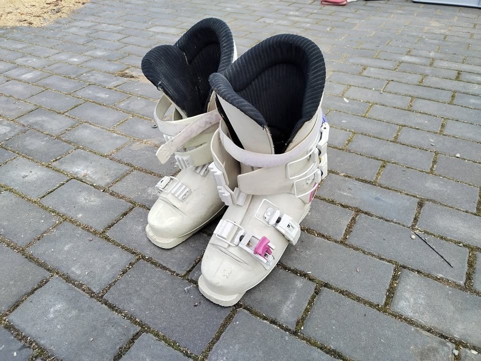 dětské lyže 120 a boty - 2