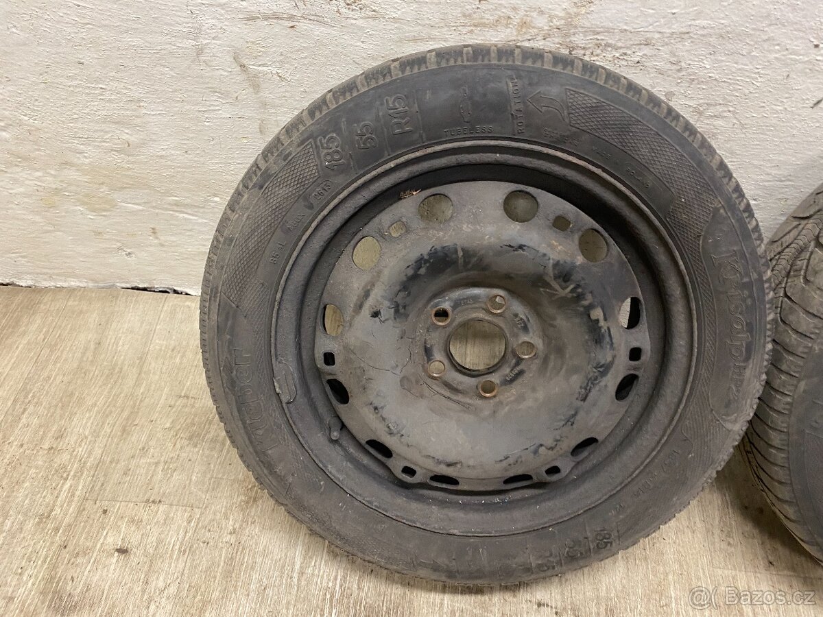 2x PLECHOVÝ DISK R15 6Jx15H2 ET43 5x100 - 2