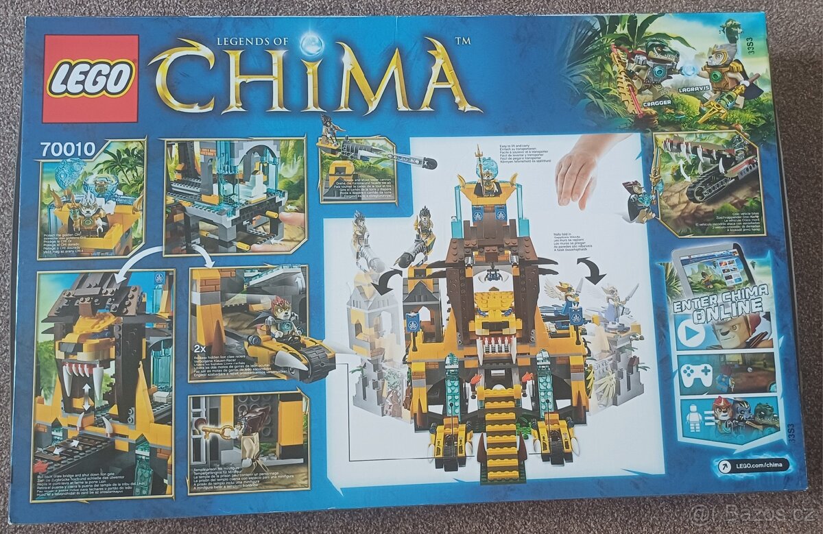 LEGO Chima 70010 – Lví Chrám (SBĚRATELSKÝ UNIKÁT) - 2