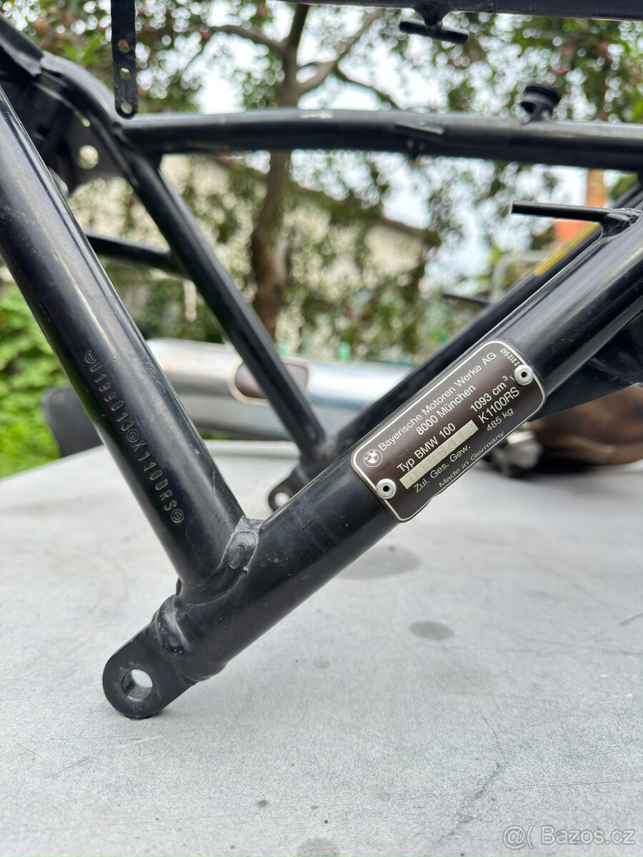 Kompletní rám s něměckými doklady BMW K1100 RS - 2