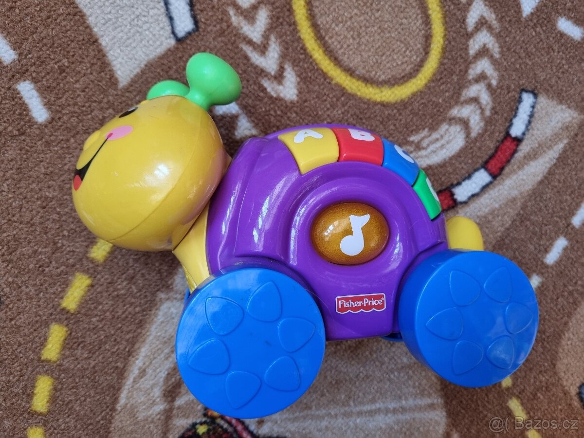 Učící šnek Fisher price ABCD - 2