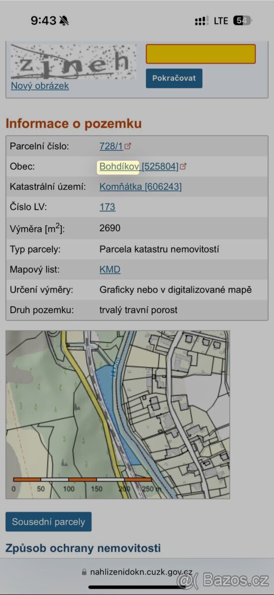 Na prodej: Pozemek u řeky Moravy - 2