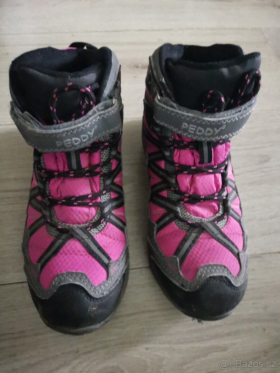 Kotníkové turistické boty vel. 35 zn. Peddy - 2