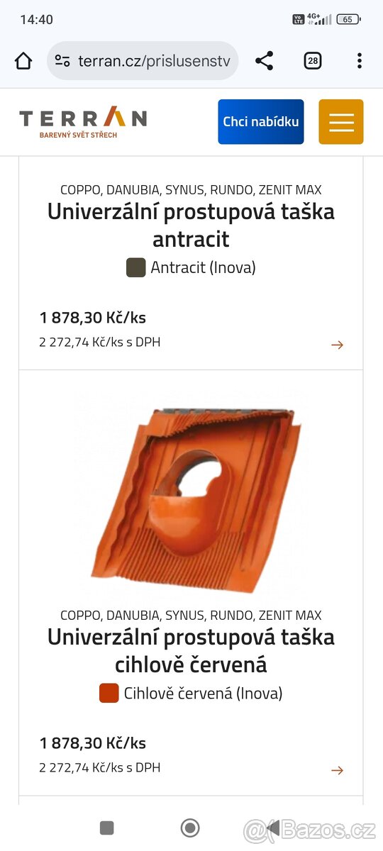 Taška pro turbo kotel + adaptér Terran - 2