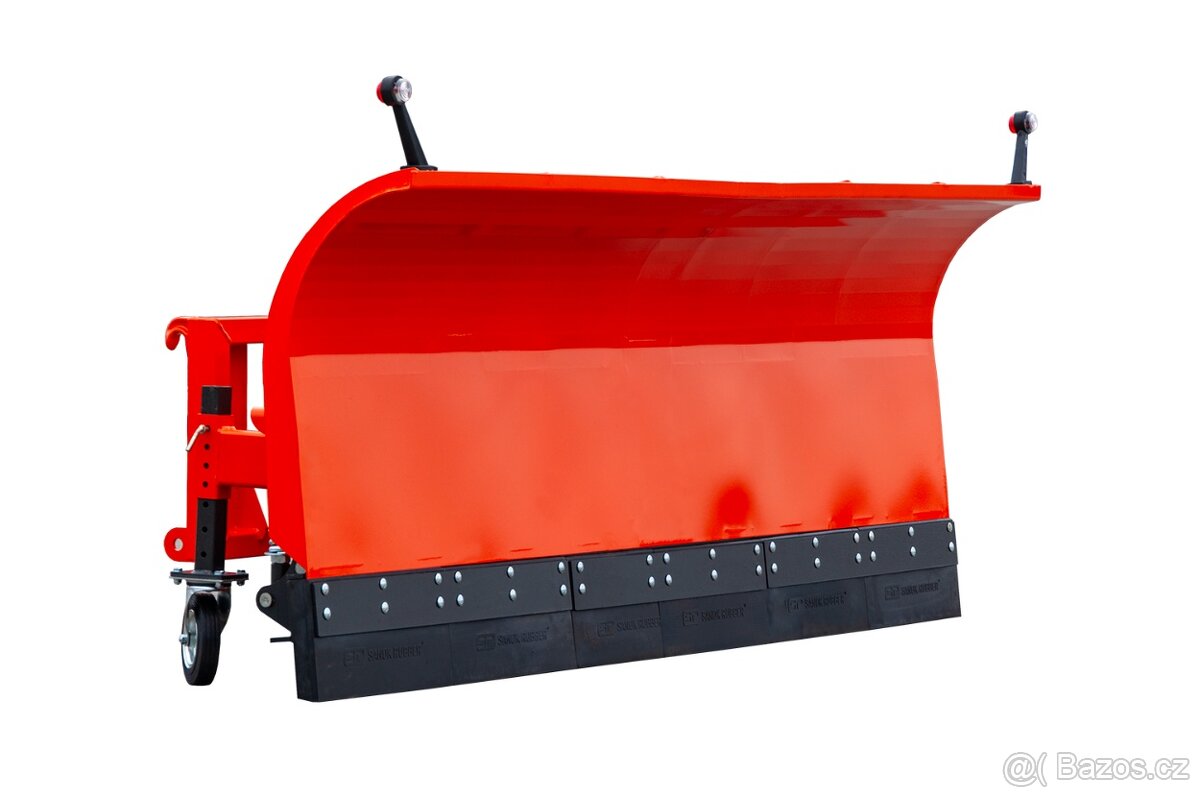 ❄️ Komunální radlice rovná Metal-Technik 2,6 m – NOVÁ ❄️ - 2