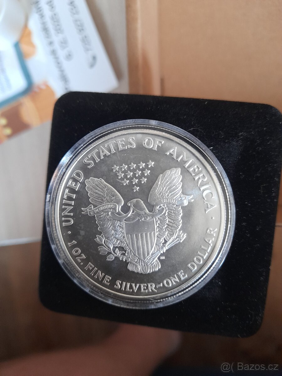 Stříbrná mince - 2