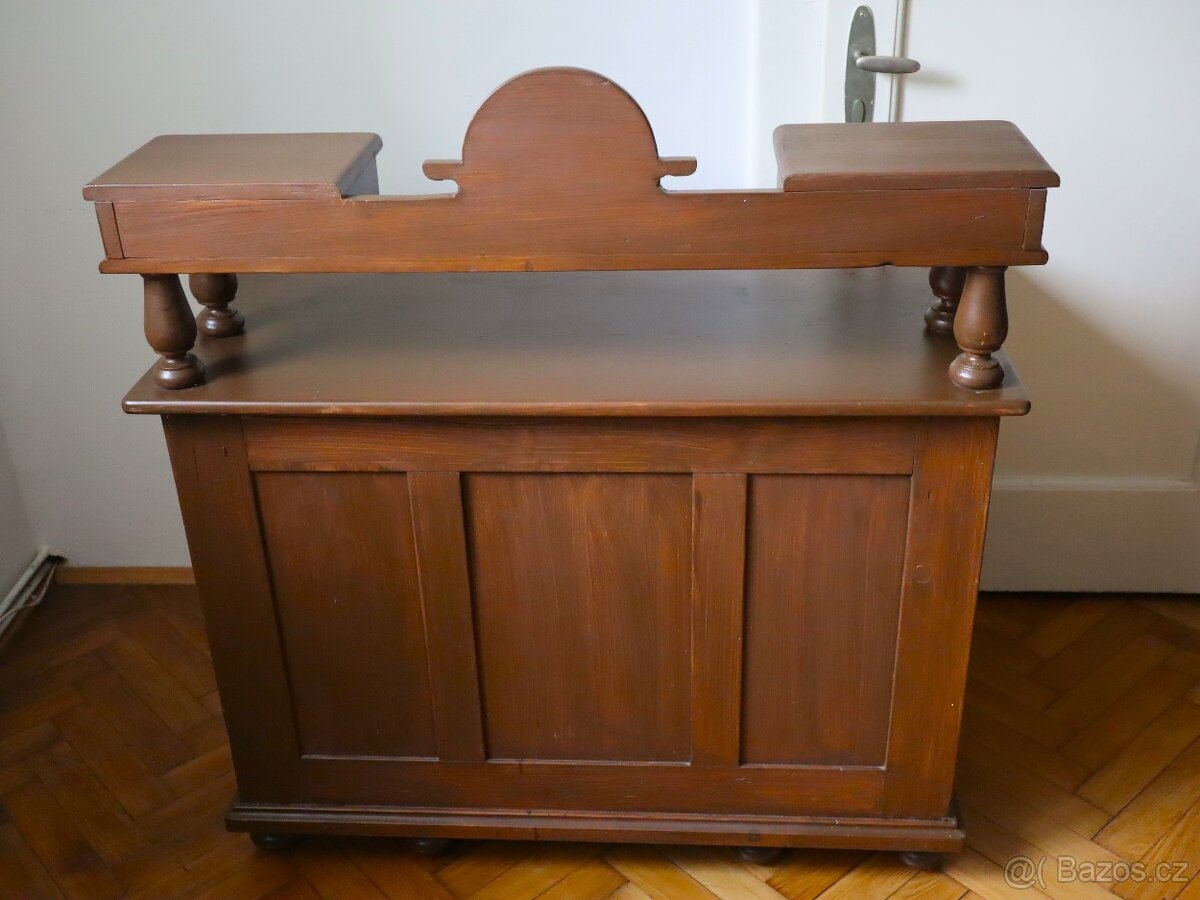 Starožitný psací stůl - první republika - 2