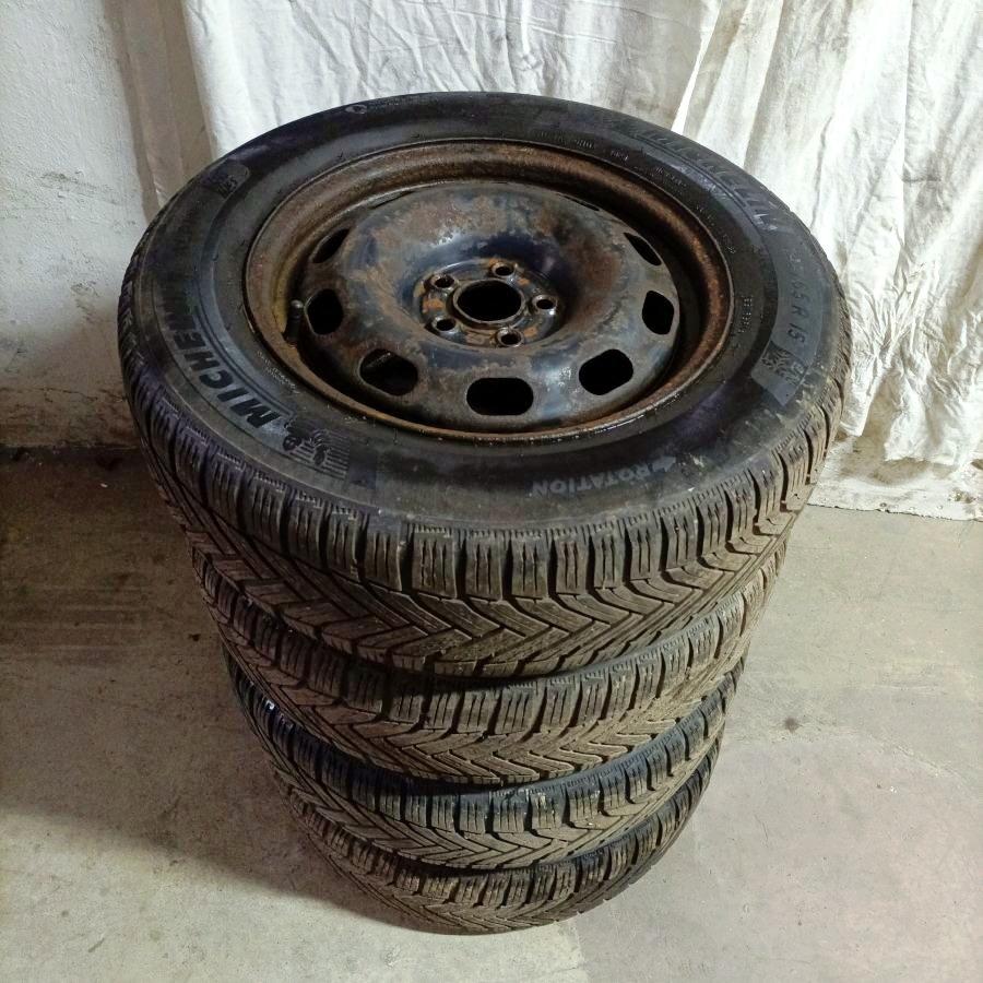 15" plechová kola – 5x100 – ŠKODA (VW, SEAT, AUDI) - 2