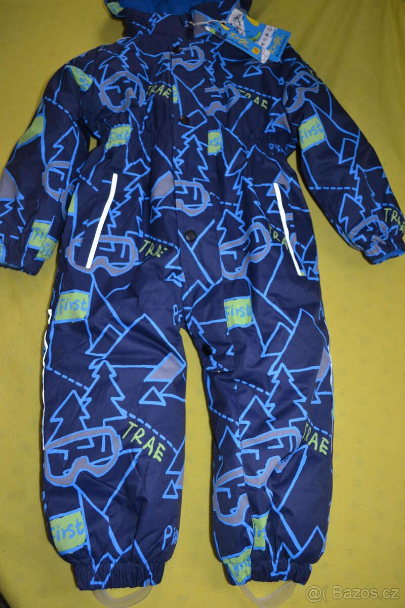 zimní silná nová kombinéza 92-98 - 2