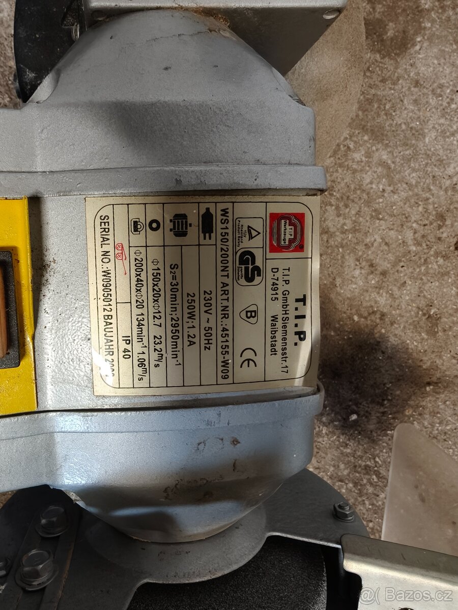 Stolní dvoukotoučová bruska - 2