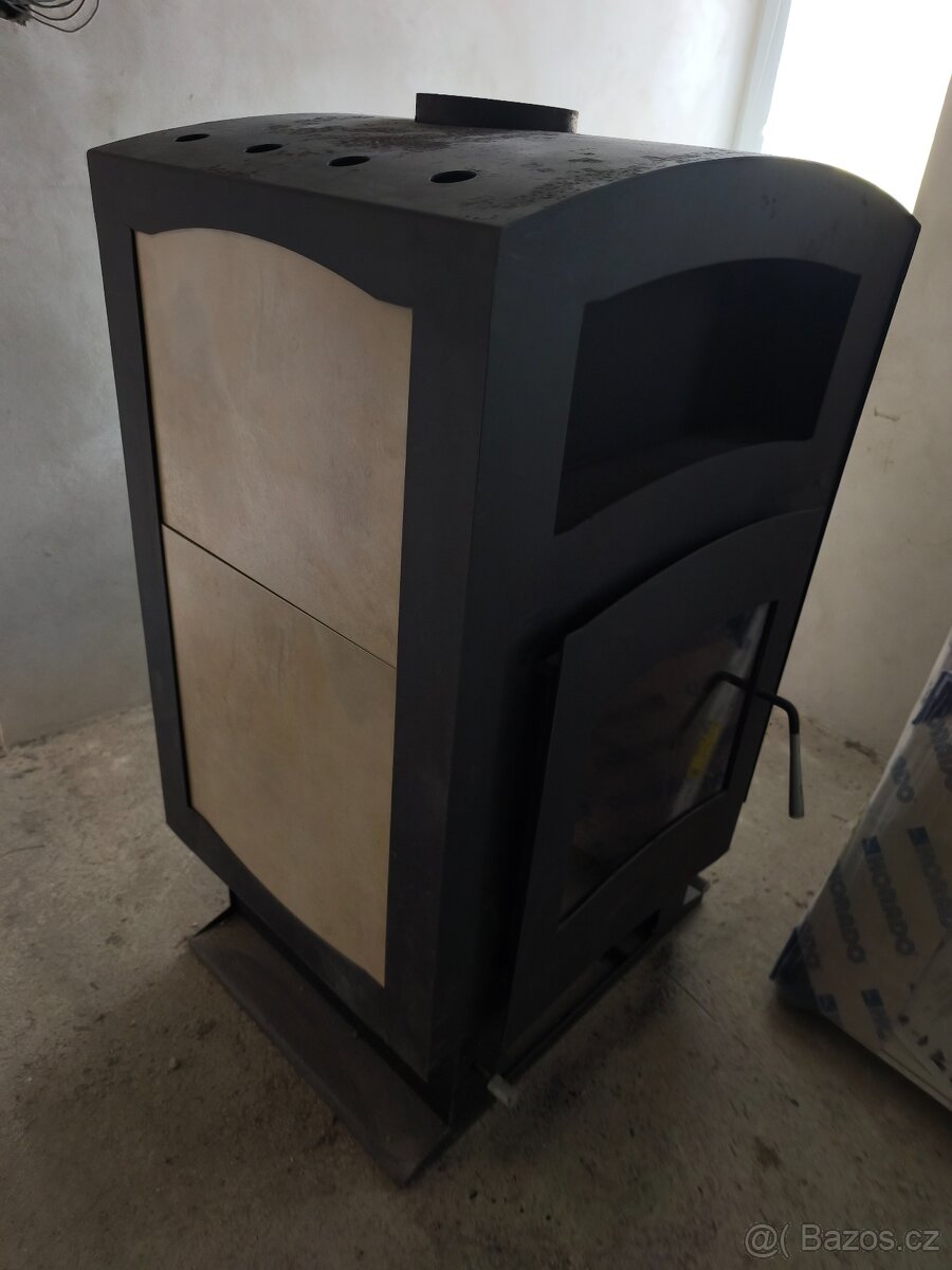 Krbová kamna s výměníkem plus radiátory - 2