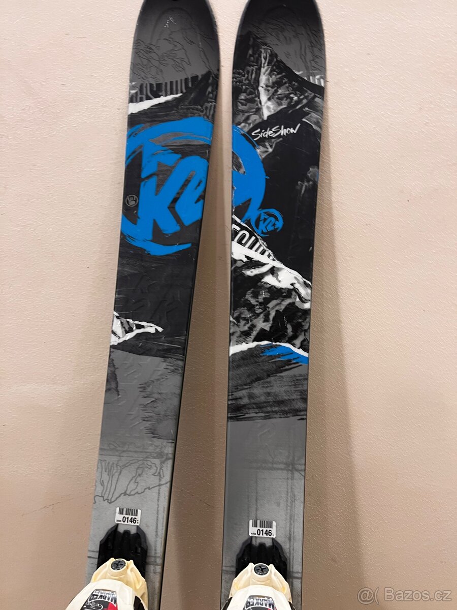 Freeride / Allmountain lyže K2 Sideshow - 174cm - 2