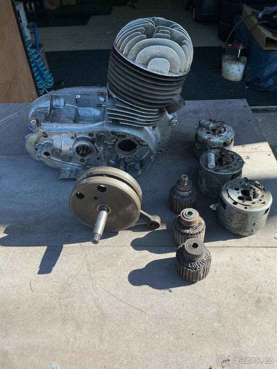 Prodám rozebraný motor Jawa ČZ 175/356 - 2
