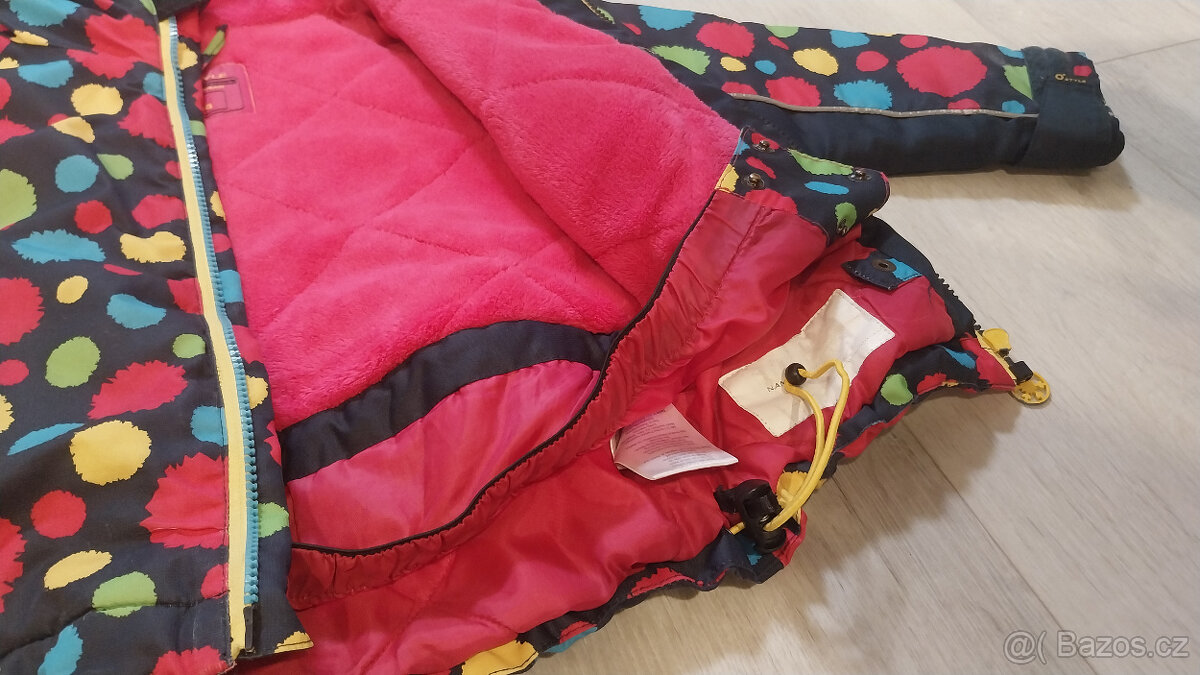 Dívčí lyžařská bunda vel. cca 110 - 2