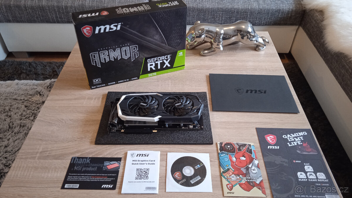 RTX 2070 MSI ARMOR OC – ŠPIČKOVÝ STAV - 2