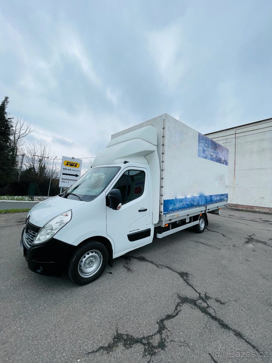 Renault Master 2.3dCi, 125kw, valník 10 palet - 2