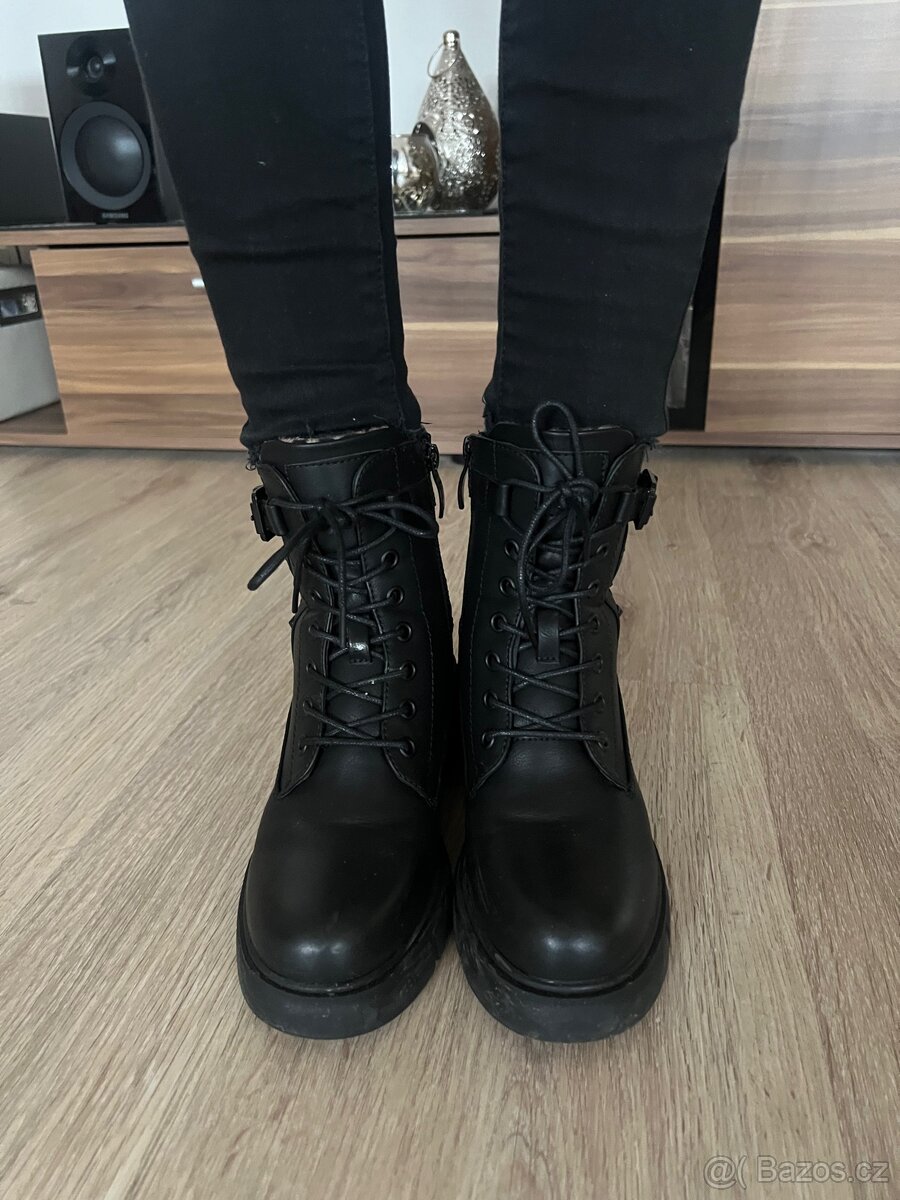 Dámské kotníčkové polokozačky - 2