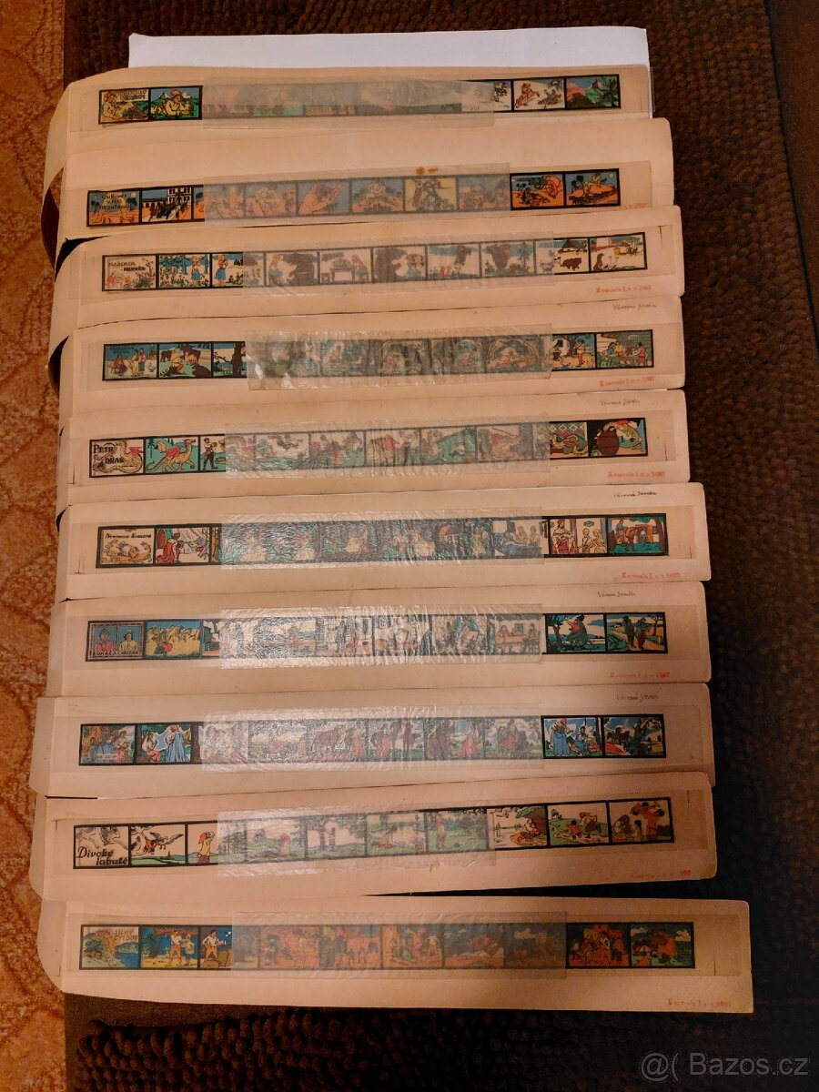 Staré pohádky do promítačky. - 2