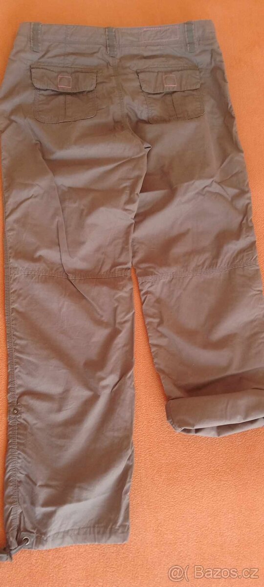 Plátěné C&A dámské kalhoty. - 2