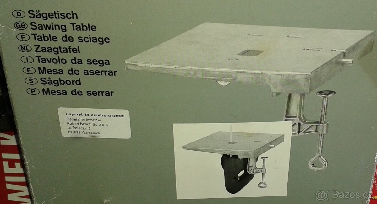 BOSCH PROFI STOLEK PRO PILU PŘÍMOČAROU - 2