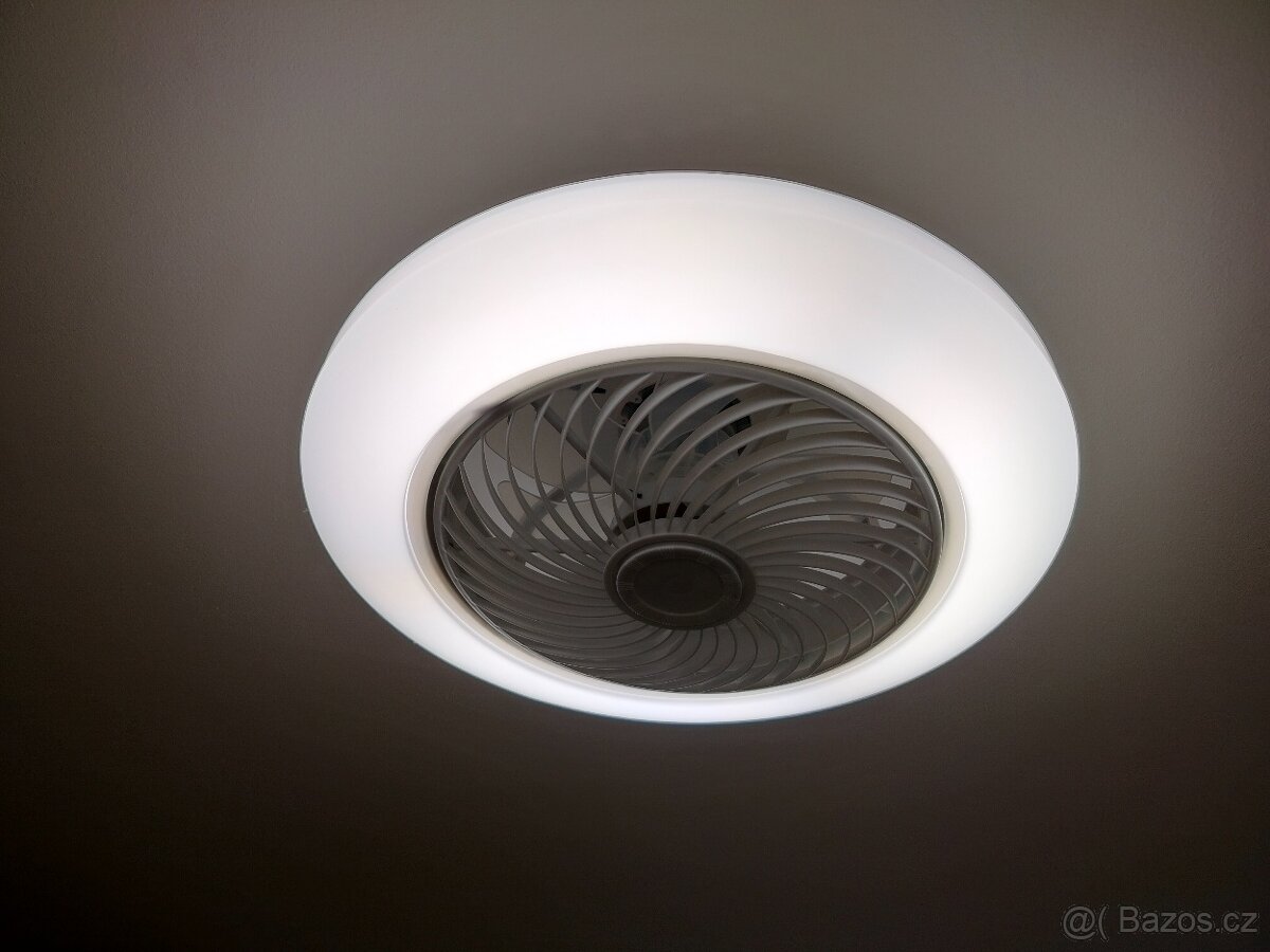 stropní ventilátor se LED světlem - 2