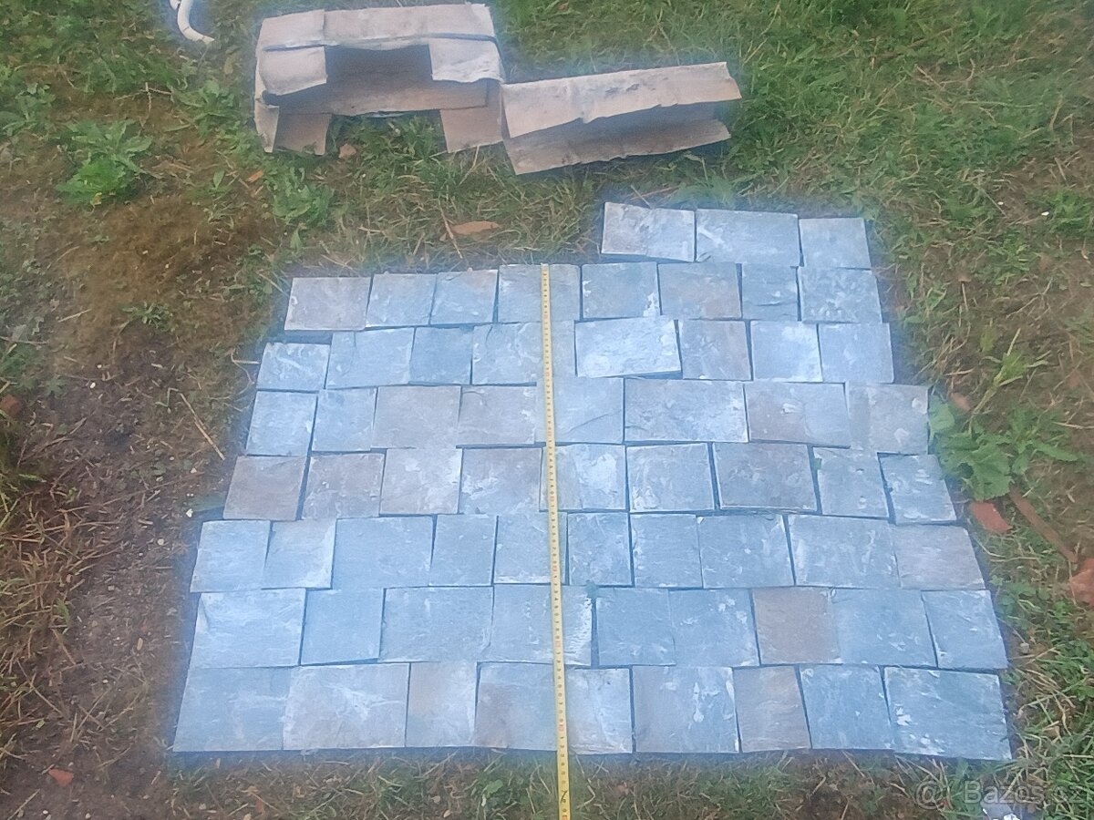 Břidlice - obklad - 45 m čtverečných - 2
