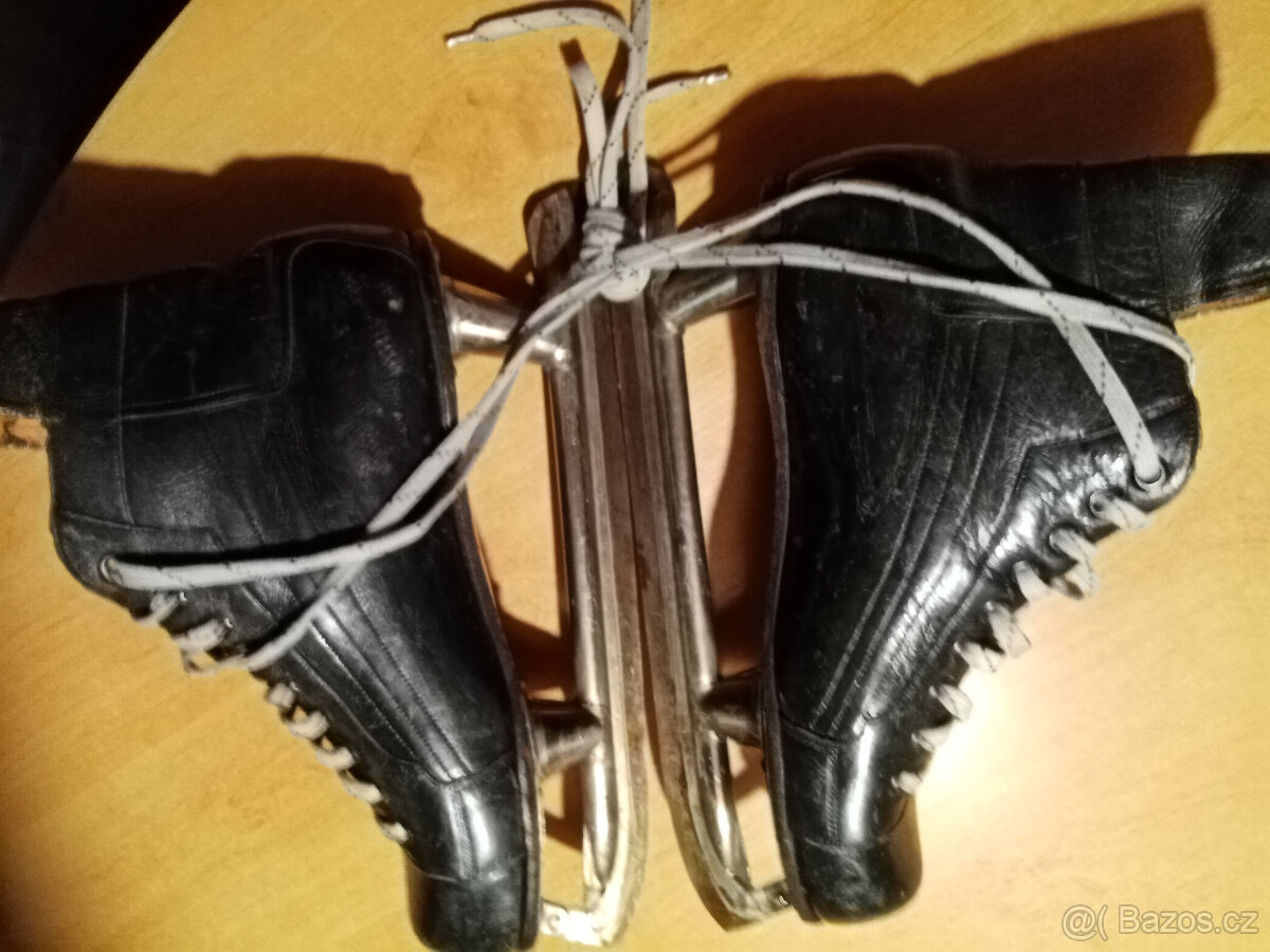 Pánské kožené brusle kanady č. 13 - 47 - 2