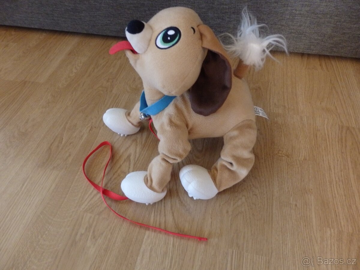 Pejsek Floppy na vodítku - 2