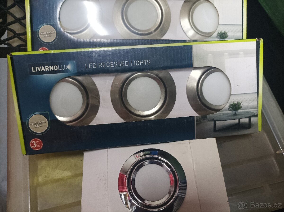 Led zapuštěná stropní svetla - 2