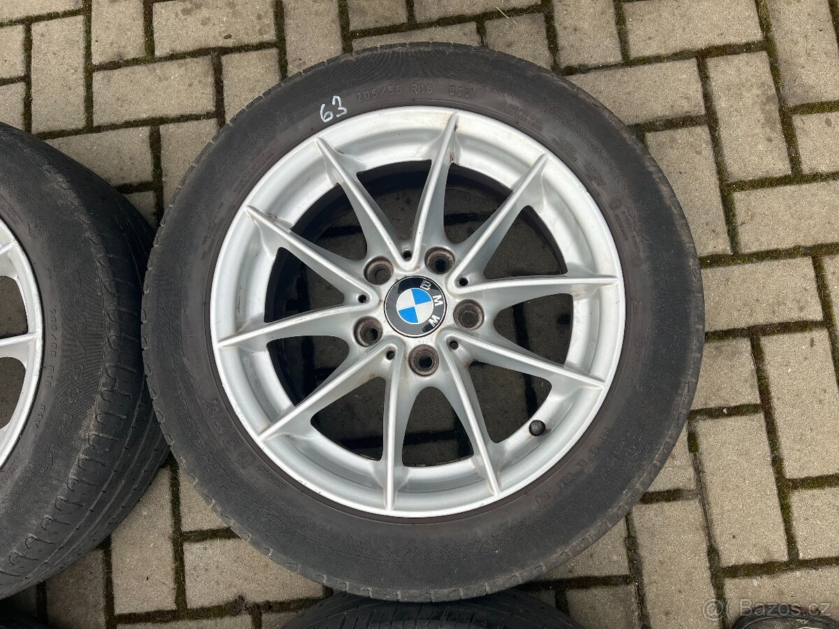 4x alu disky BMW 5x120 R16, letní pneu - 2