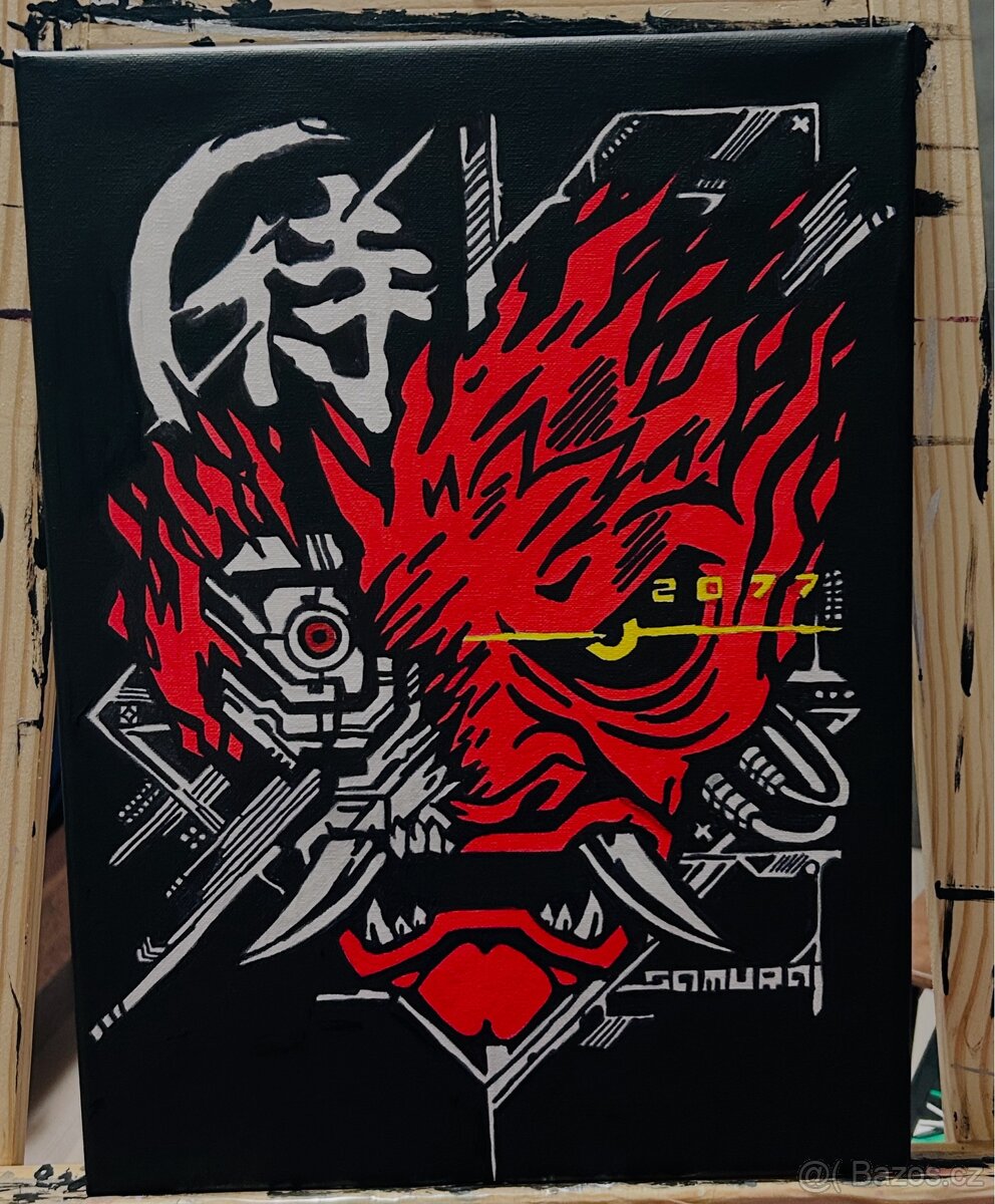 Ručně malované akrylové obrazy - 2