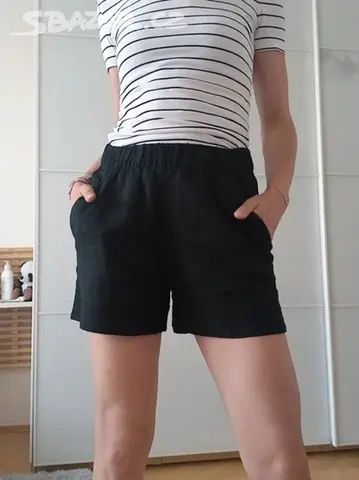 Dámské nové lněné kraťase H&M - 2
