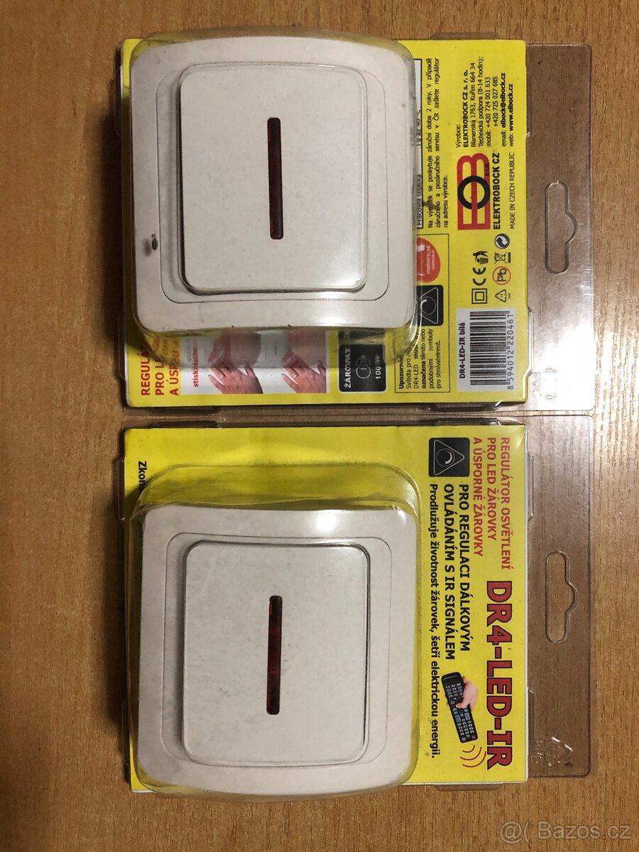 Dotykový a dálkový regulátor DR4-LED-IR - 2