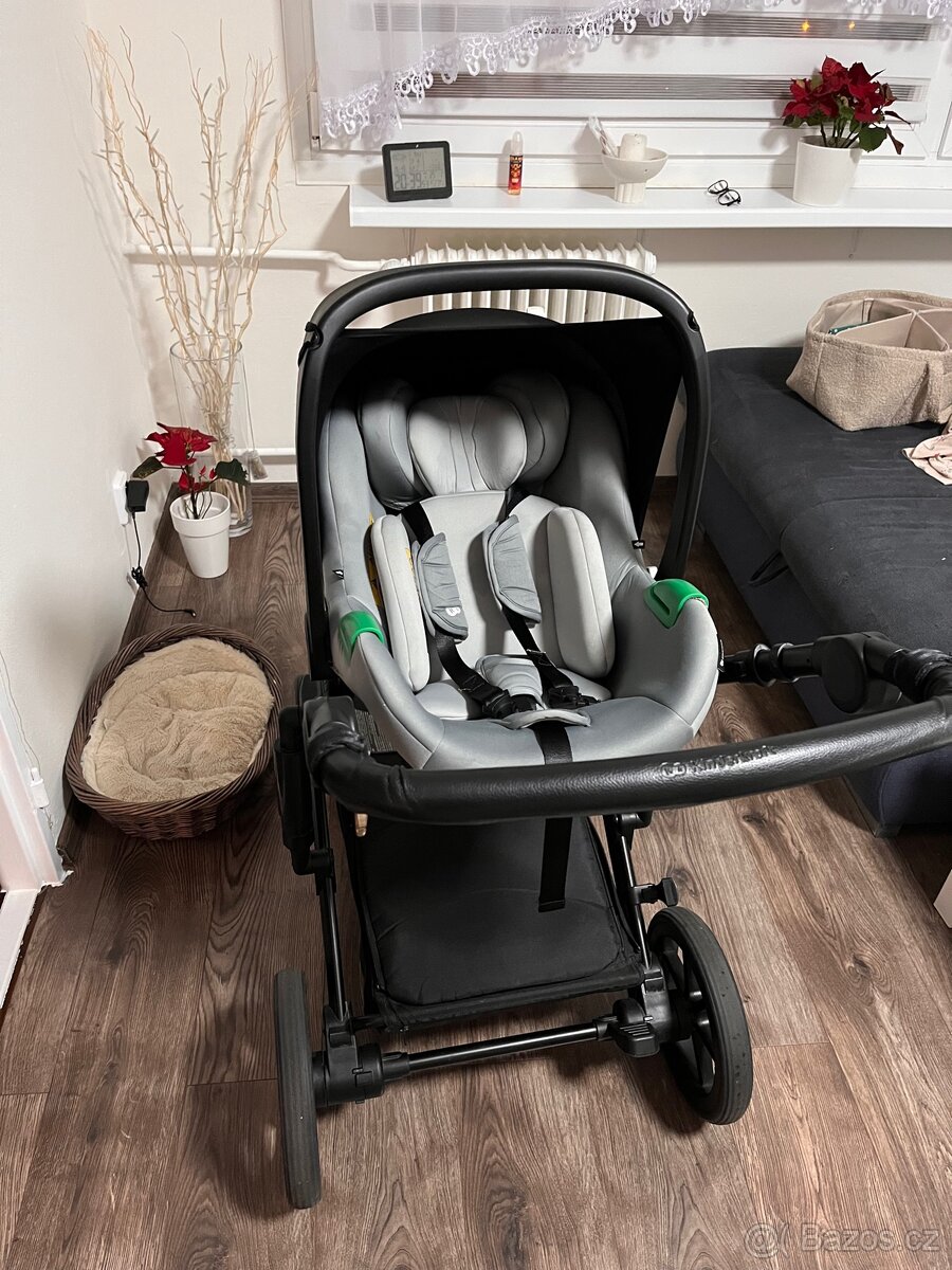 KINDERKRAFT kombinovaný 3v1 Prime 2 Beige - 2