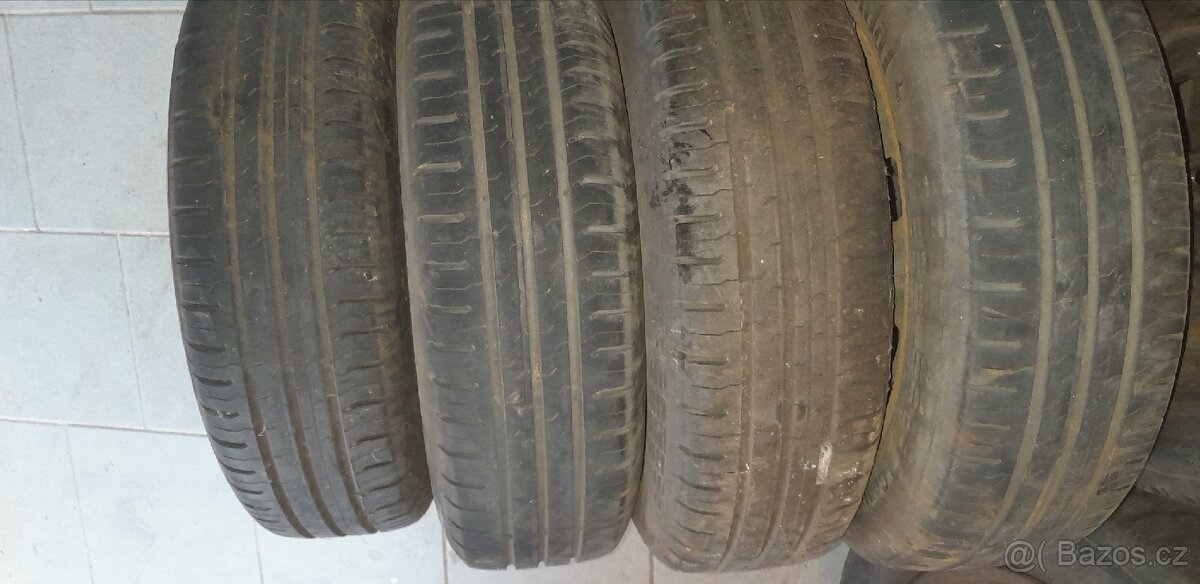 Plechové disky 5x100r14 - 2