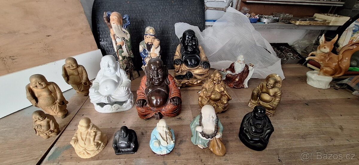 dekorační sošky : BUDHA - 2