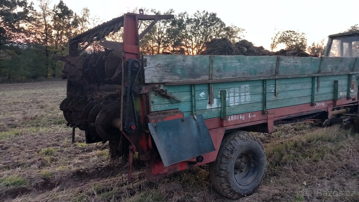 Rozmetadlo hnoje - 2